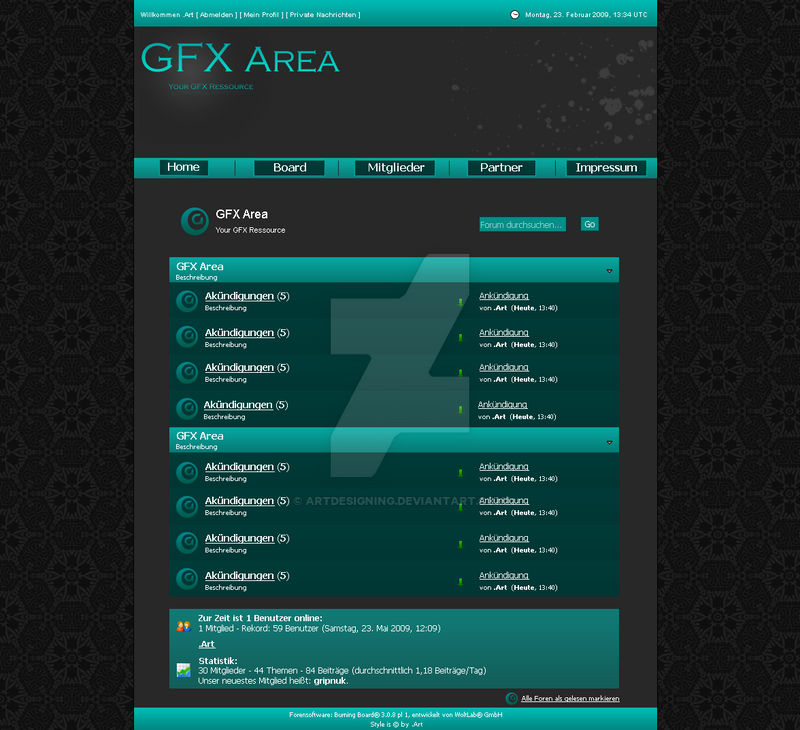 GFX Forum Style by ArtDesigning on DeviantArt