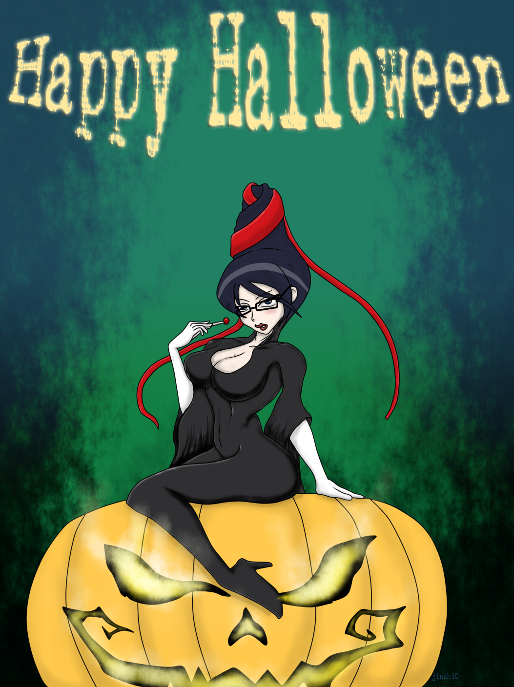 Bayonetta Happy Halloween C2