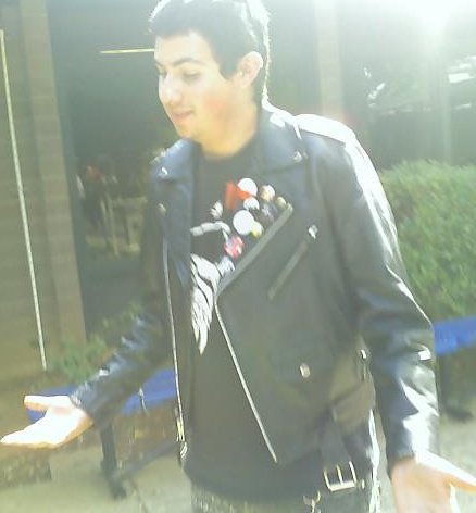 me and the leather jacket