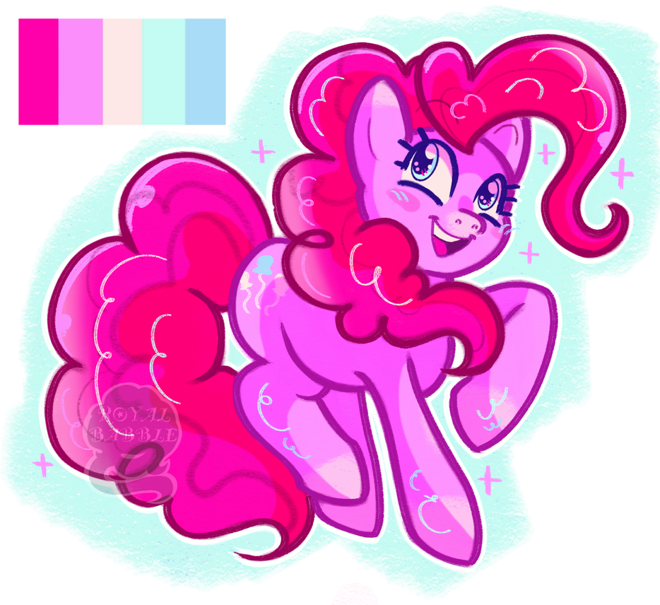 Pink Pony! by Royalbabble on DeviantArt