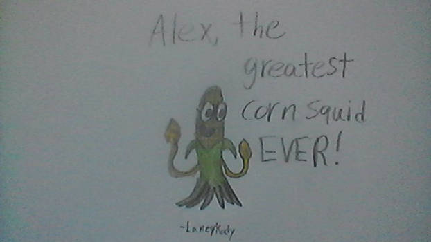Alex the Corn Squid