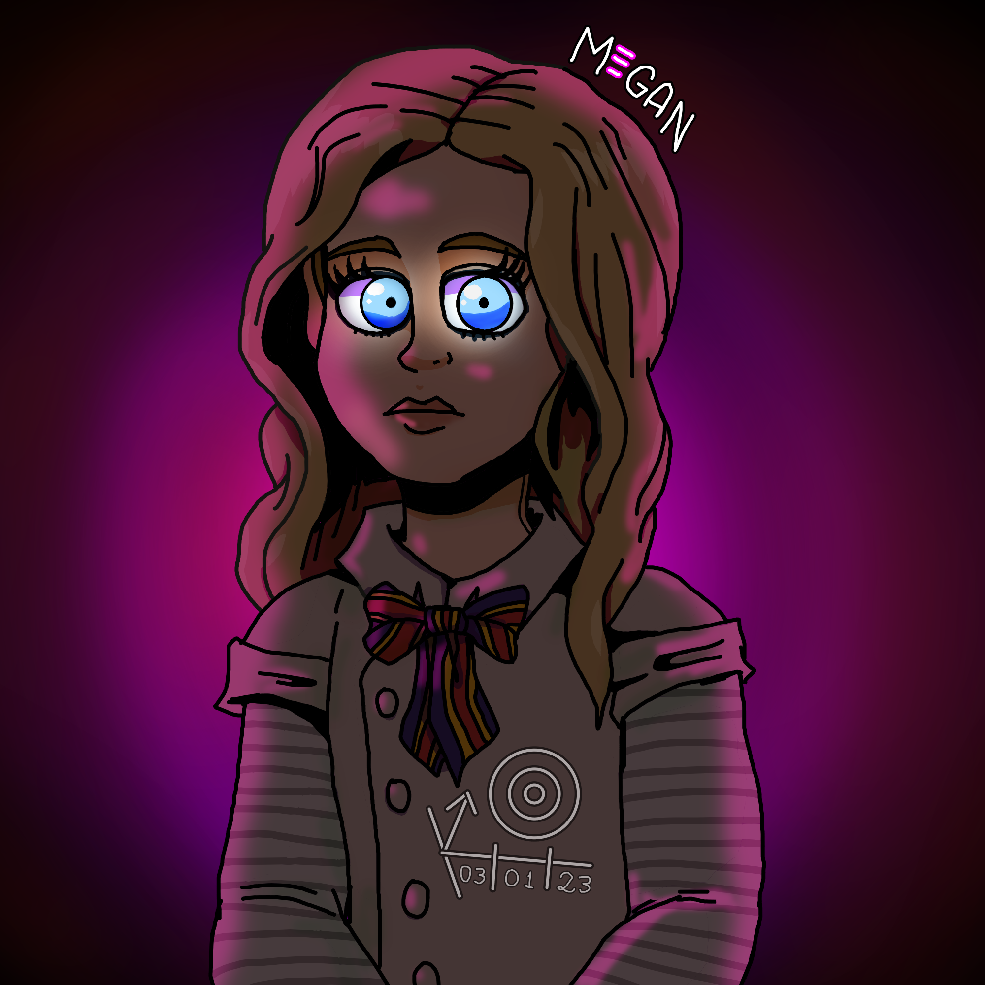 Megan Fun Script M3GAN (1/2) by KevinChan10 on DeviantArt