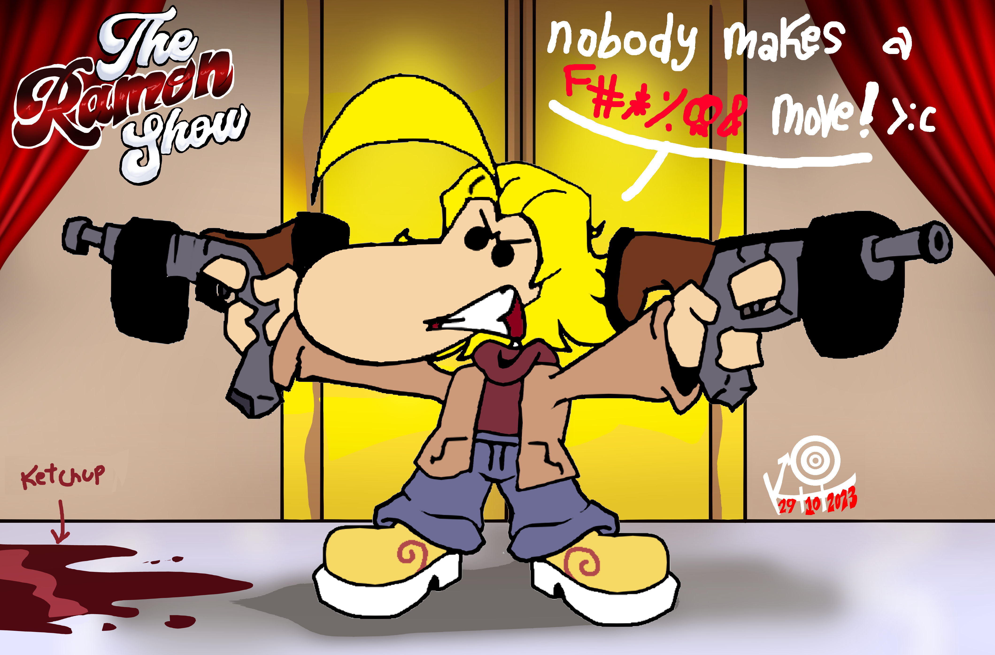 Crazy Ramon the Ramon Show (Random Drawing) by KevinChan10 on DeviantArt