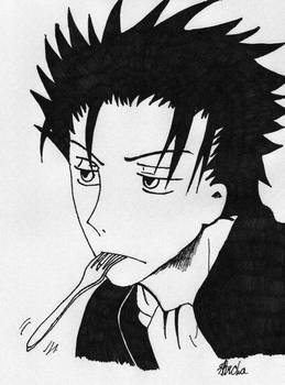 Kurogane and fork.