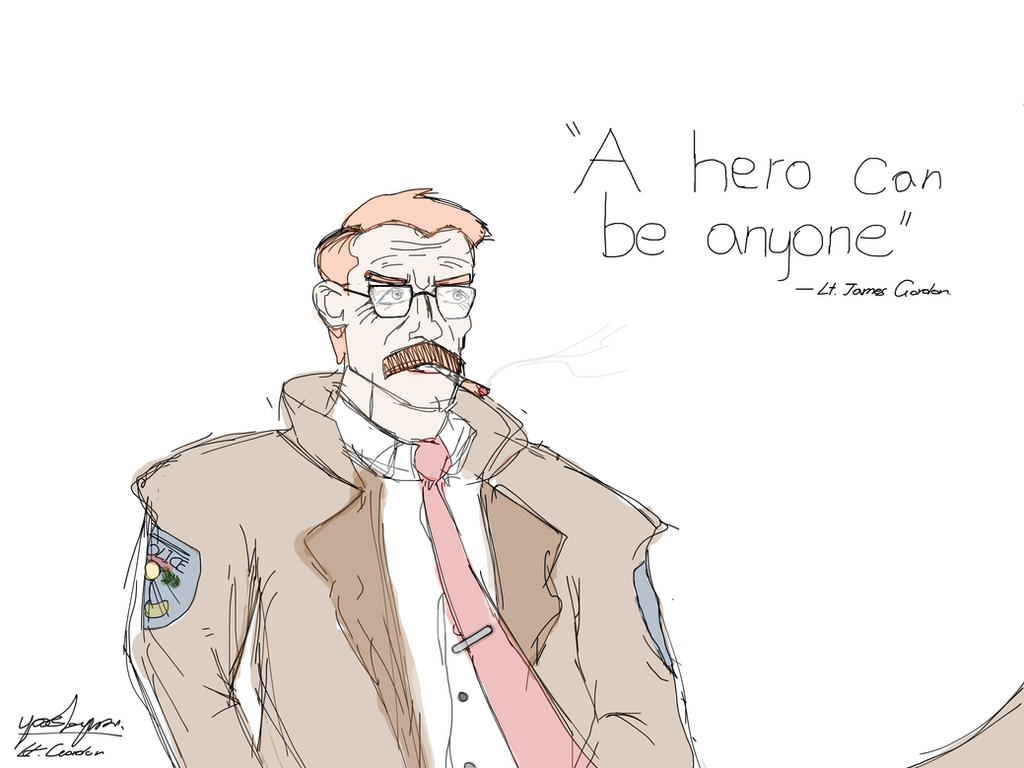 Commision Gordon Commissioner Gordon by Yoosheepman on DeviantArt