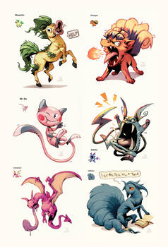 Pokemon fusions