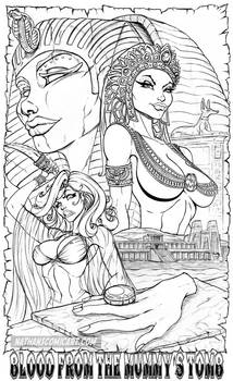 Blood from the Mummy's Tomb - Version B pencils