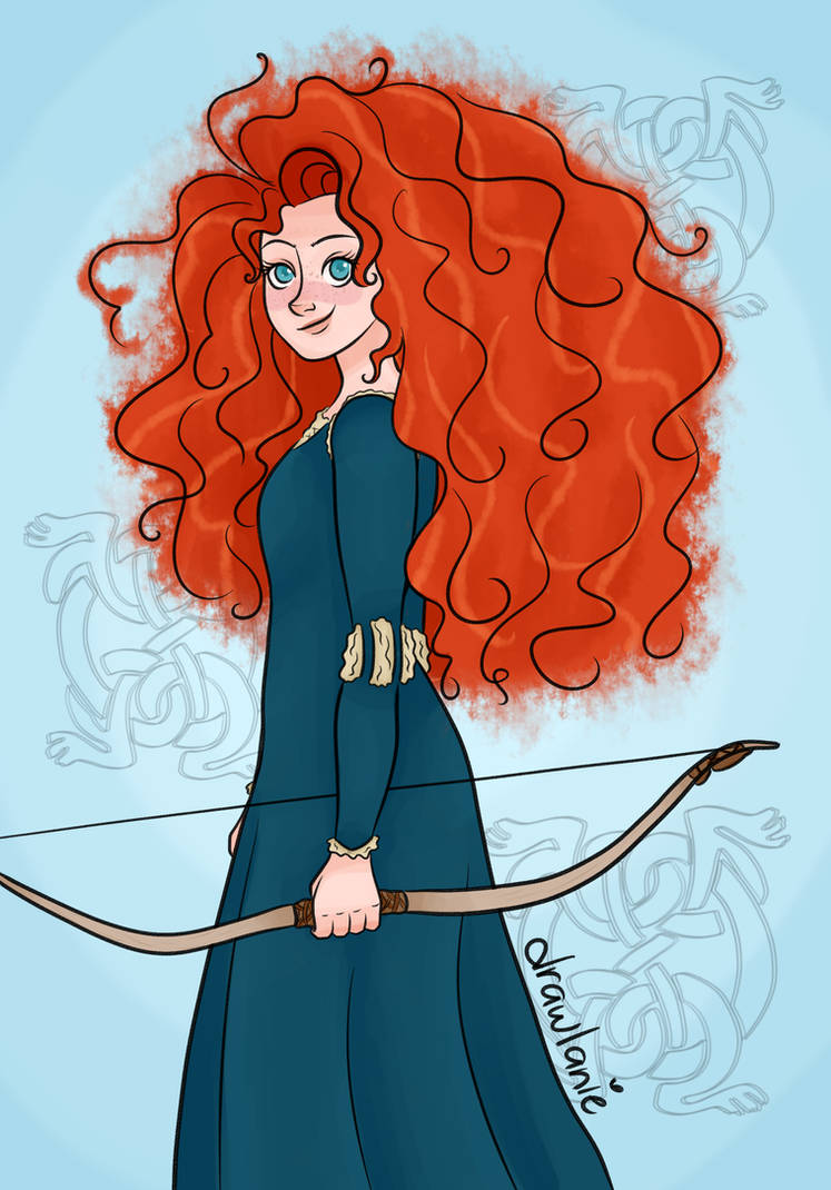 Merida by drawlanie on DeviantArt