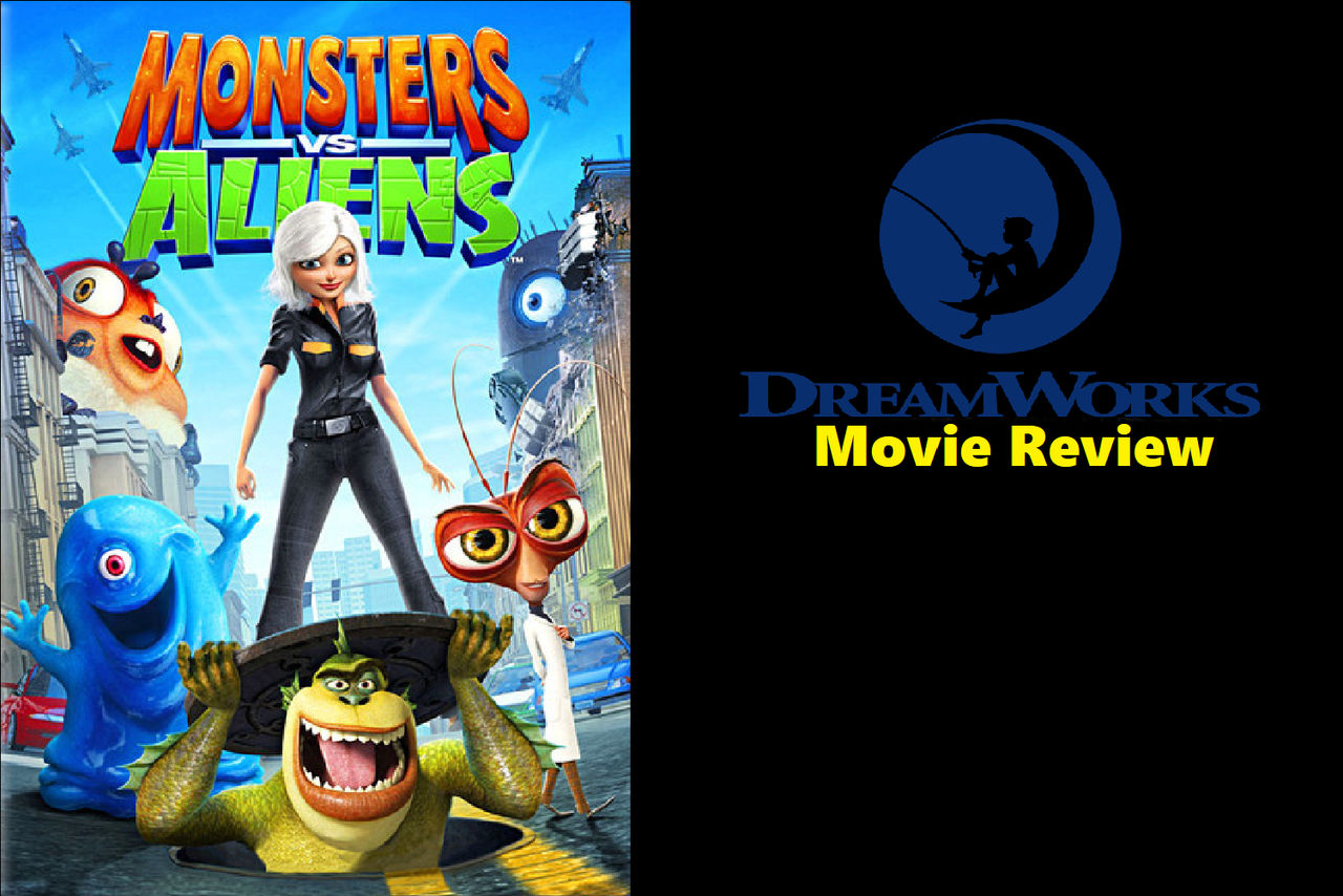 You review: Monsters Vs Aliens, Animation in film