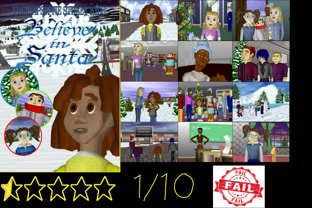 Santa Rappy Rapsittie Street Kids: Believe in Santa (2002) by Jacob-the-Fox-Critic ...