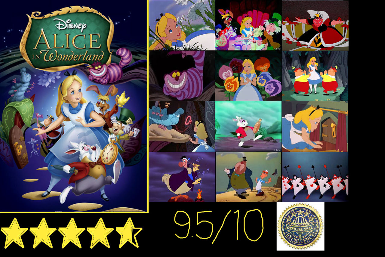Alice in Wonderland (1951) Re-Review by JacobHessReviews on DeviantArt