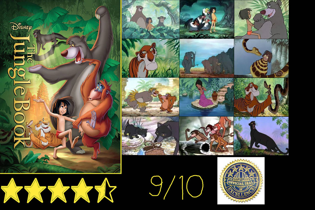 The Jungle Book (1967) Re-Review by JacobHessReviews on DeviantArt