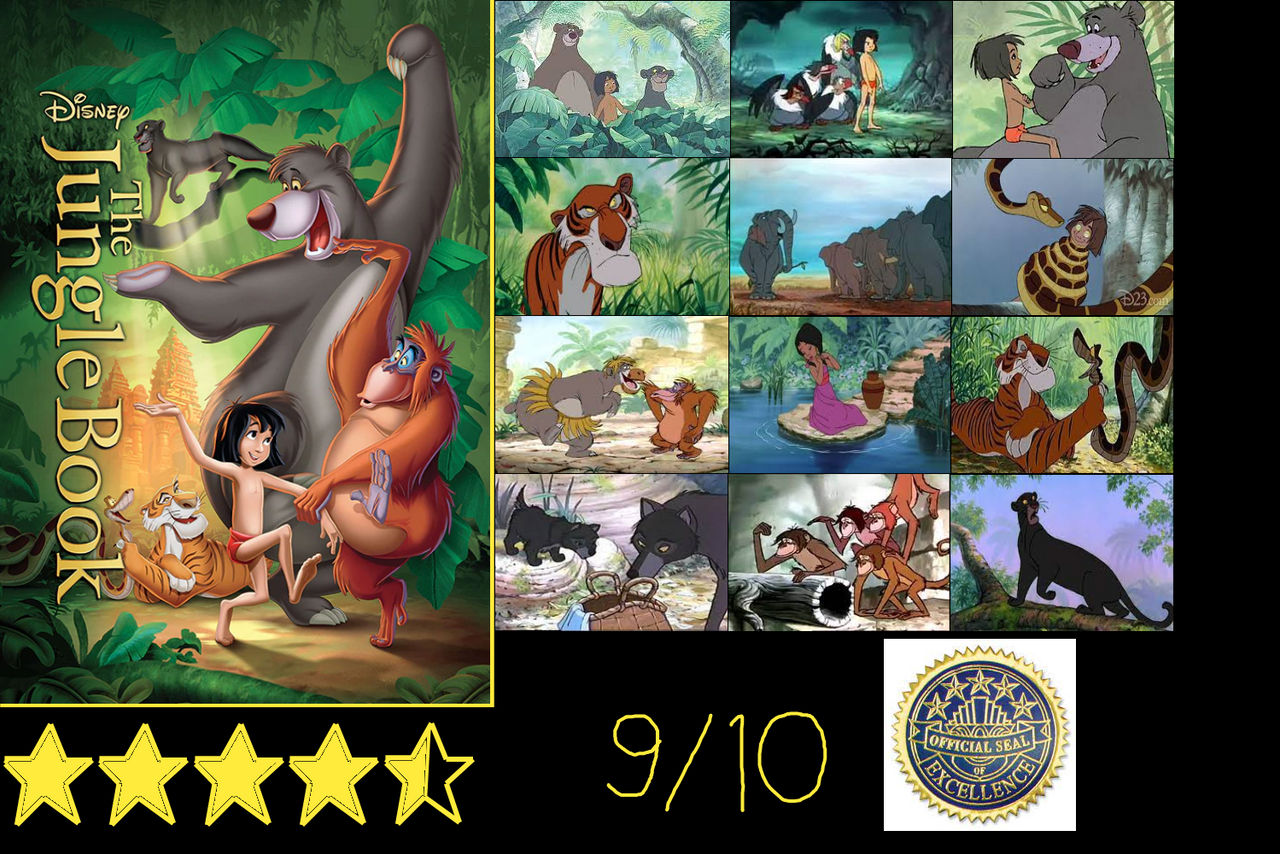 The Jungle Book (1967) Re-Review by JacobHessReviews on DeviantArt