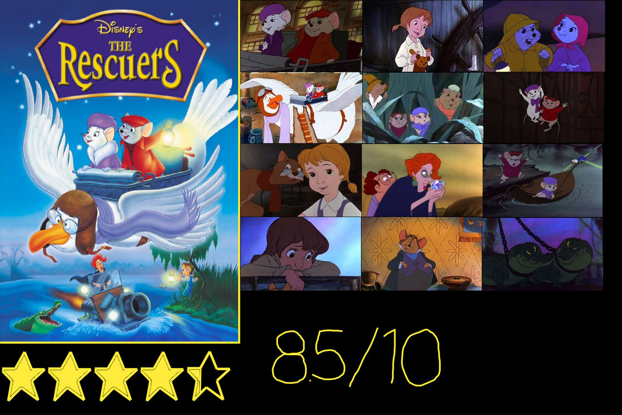 The Rescuers (1977) Re-Review by JacobtheFoxReviewer on DeviantArt