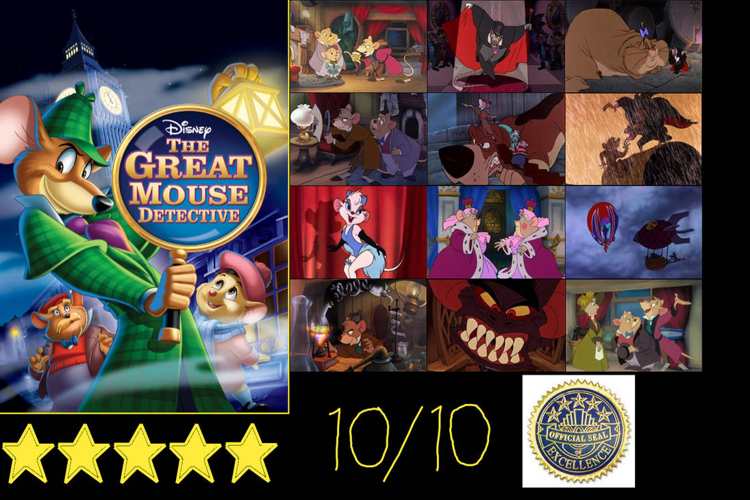 Mouse 1986 The Great Mouse Detective (1986) Re-Review by Jacob-the-Fox-Critic on ...