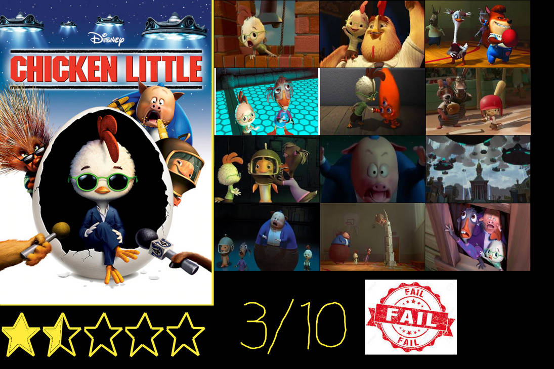 Chicken Little (2005) Re-Review by JacobtheFoxReviewer on DeviantArt