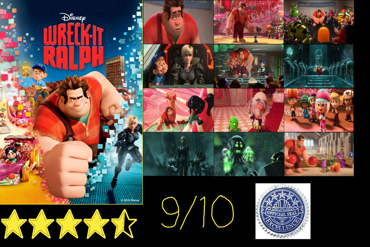 Ralph 2012 Wreck-It Ralph (2012) Re-Review by JacobtheFoxReviewer on DeviantArt