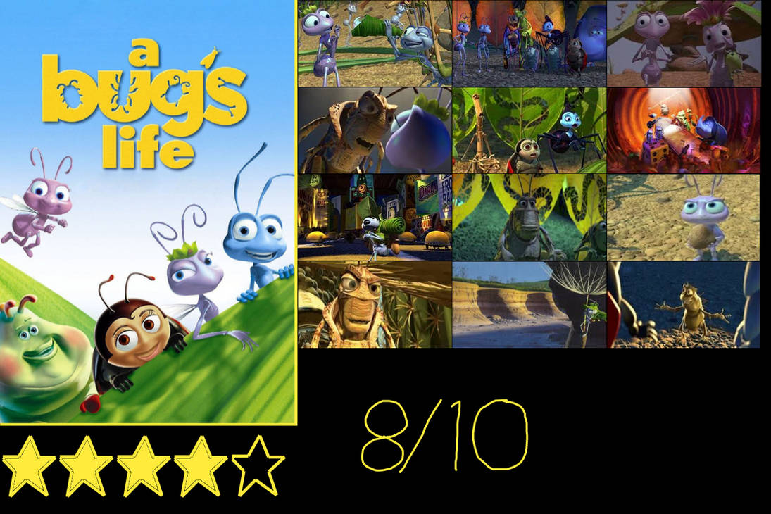 A Bug's Life (1998) Re-Review by Jacob-the-Fox-Critic on DeviantArt