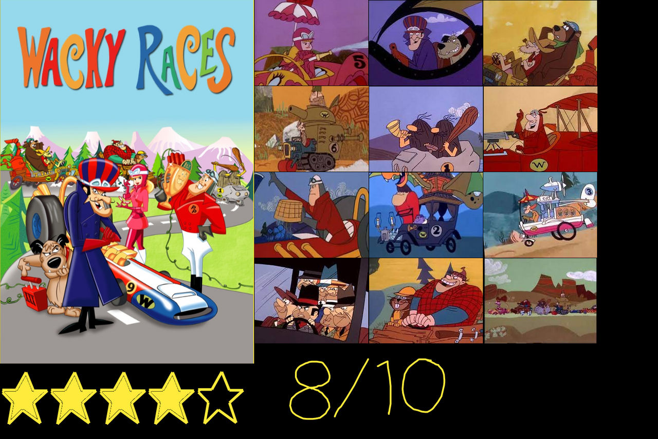 Wacky Races (1968-1969) Review by Jacob-the-Fox-Critic on DeviantArt
