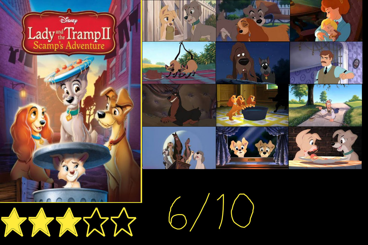 Lady and the Tramp II: Scamp's Adventure (2001) by JacobtheFoxReviewer ...