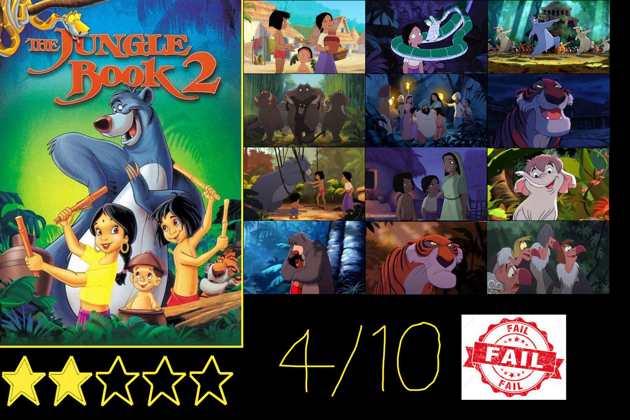 The Jungle Book 2 (2003) Review by JacobtheFoxReviewer on DeviantArt