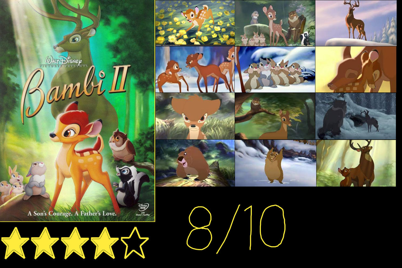 Bambi 2 Spring Bambi II (2006) Review by Jacob-the-Fox-Critic on DeviantArt