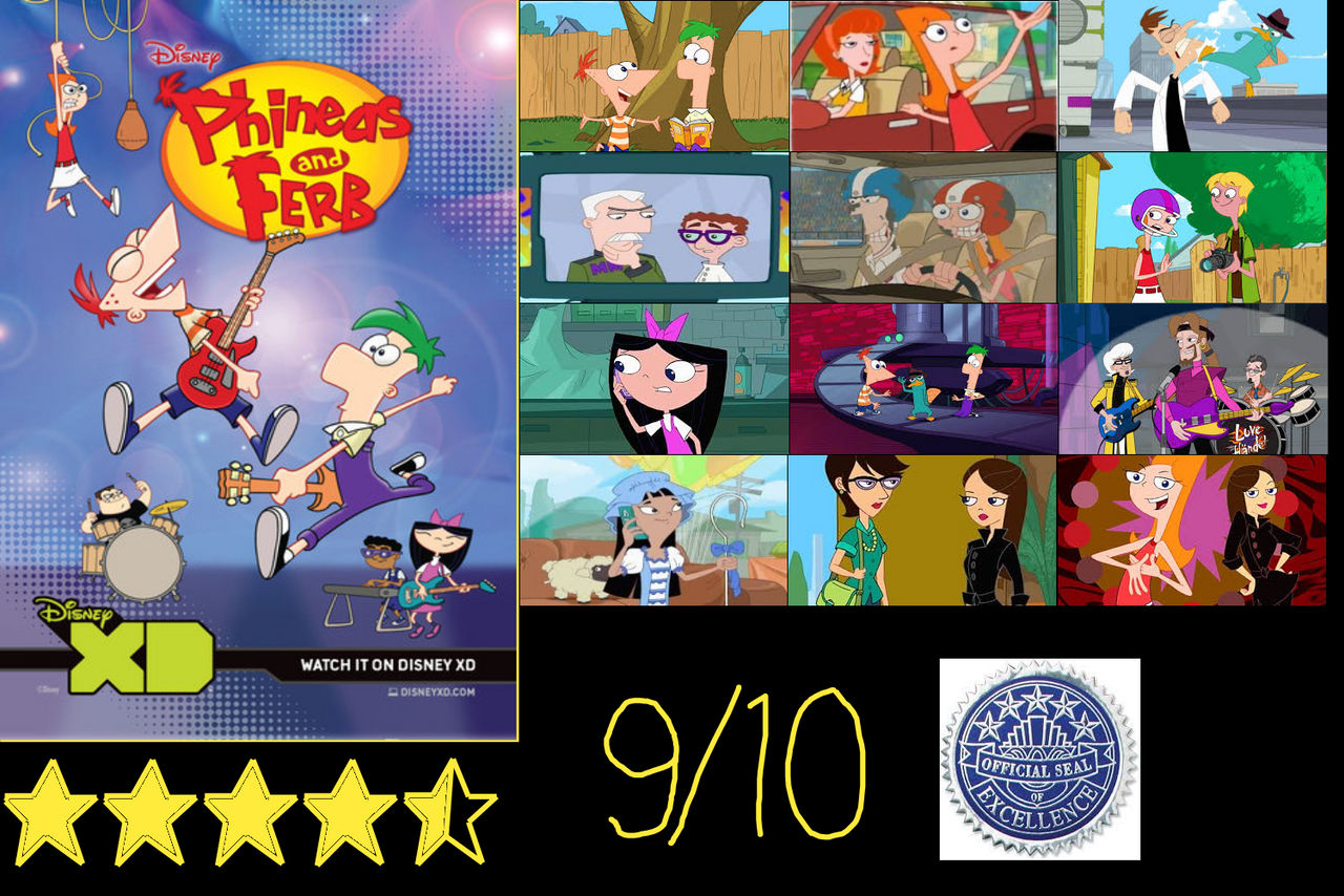 Phineas and Ferb (2007-2015) Review by JacobtheFoxReviewer on DeviantArt