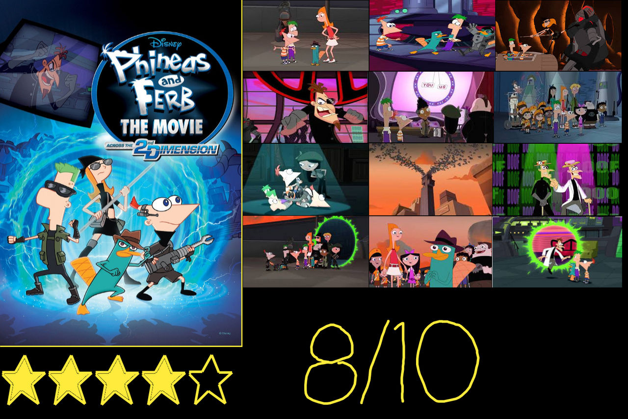Phineas and Ferb: Across the 2nd Dimension (2011) by Jacob-the-Fox ...