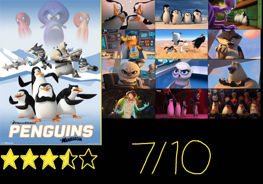 Penguins of Madagascar (2014) Re-Review by JacobtheFoxReviewer on ...