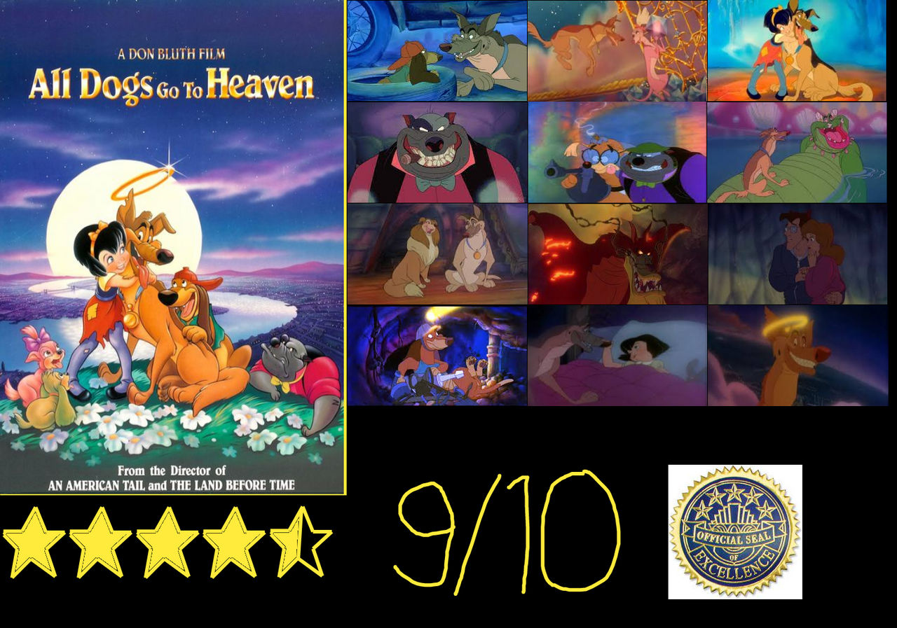 All Dogs Go to Heaven (1989) Re-Review by JacobtheFoxReviewer on DeviantArt
