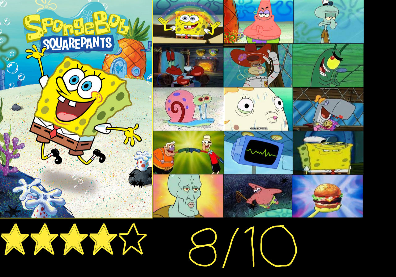 SpongeBob SquarePants (1999- ) Re-Review by JacobtheFoxReviewer on  DeviantArt
