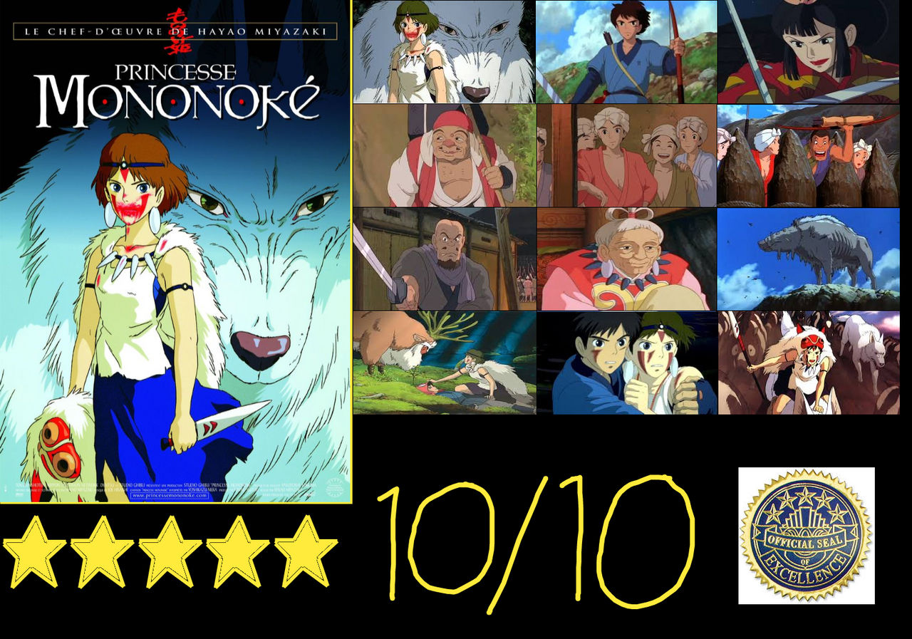 Princess Jacob Princess Mononoke (1997) Re-Review by Jacob-the-Fox-Critic on DeviantArt