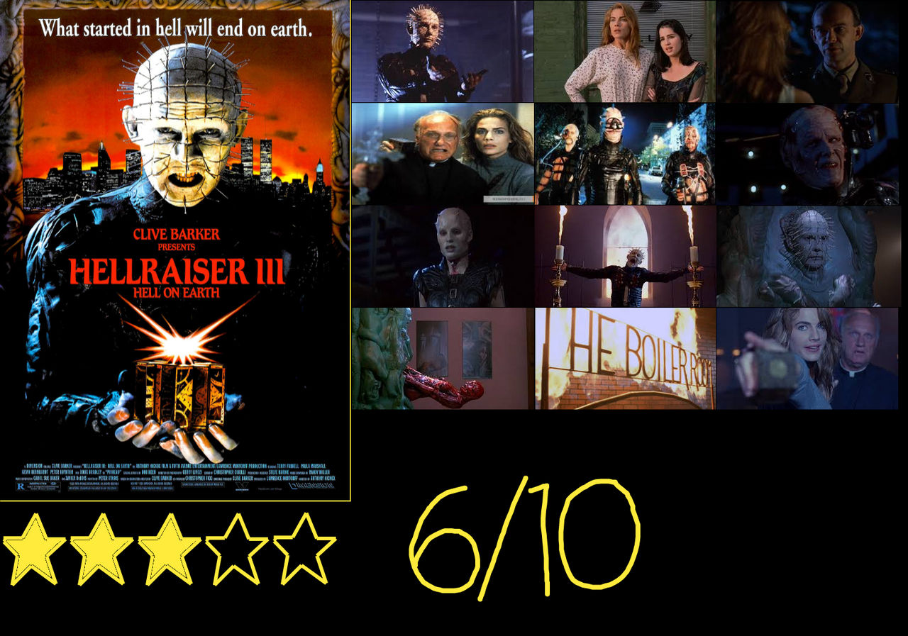 Hellraiser III: Hell on Earth (1992) Re-Review by Jacob-the-Fox-Critic ...