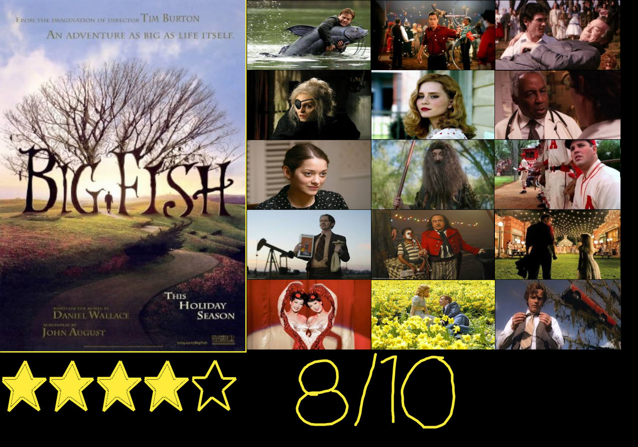 Comment Big Fish Big Fish (2003) Review by Jacob-the-Fox-Critic on DeviantArt
