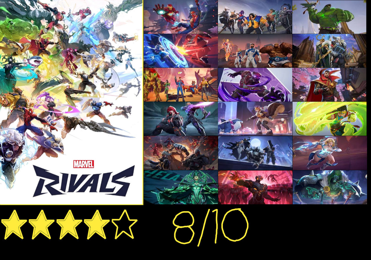 Marvel Rivals Credits Marvel Rivals (2024) Review by Jacob-the-Fox-Critic on DeviantArt