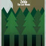 Zelda The Lost Woods Minimal Poster
