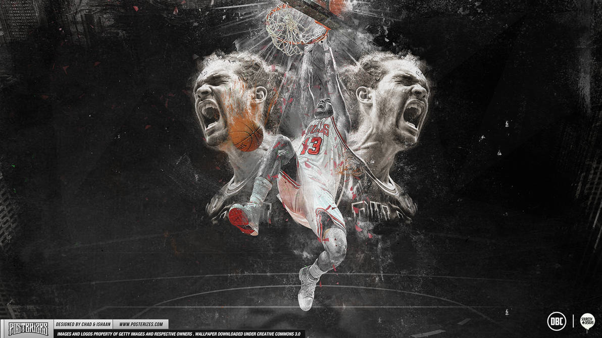 Joakim Noah Passion Wallpaper by Chadski51