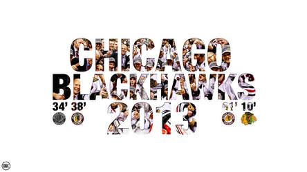 Chicago Black Hawks 2013 Champions Wallpaper