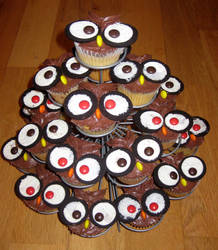 Owl Cupcakes 2