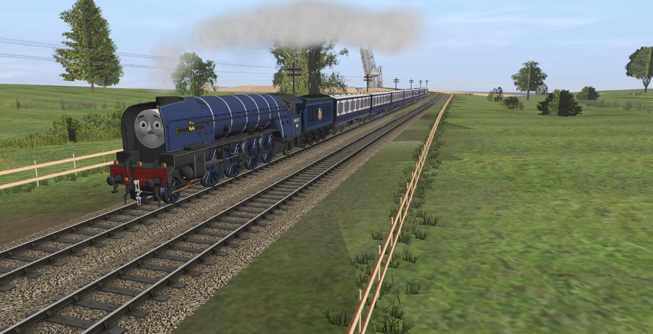 Kyle Engineer Train Kyle's Blue Train. by TrainzAlexCarrStudio on DeviantArt
