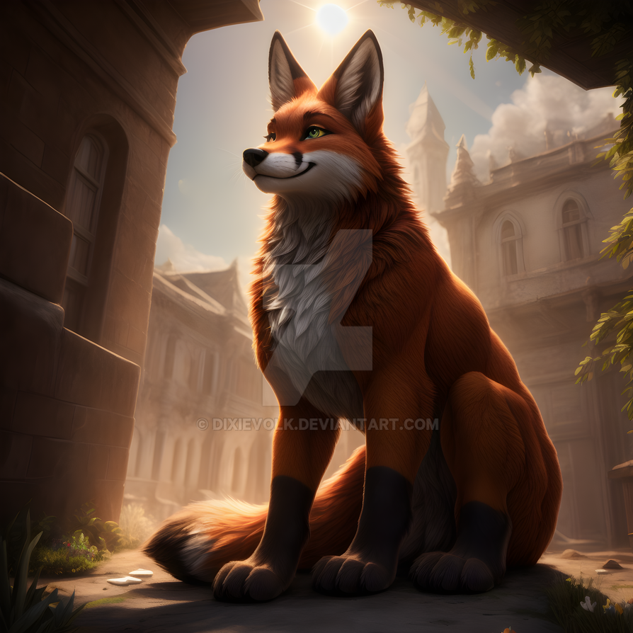 Deviantart Fox Engine Fox by DixieVolk on DeviantArt