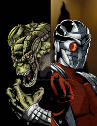 killer croc and deadshot color