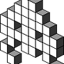 Space Invaders A - Pixel Cubes