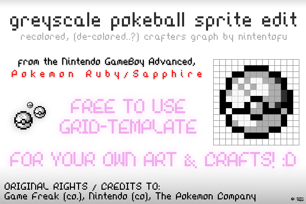 Pixilart - Pokeball sprite by Jackab0y