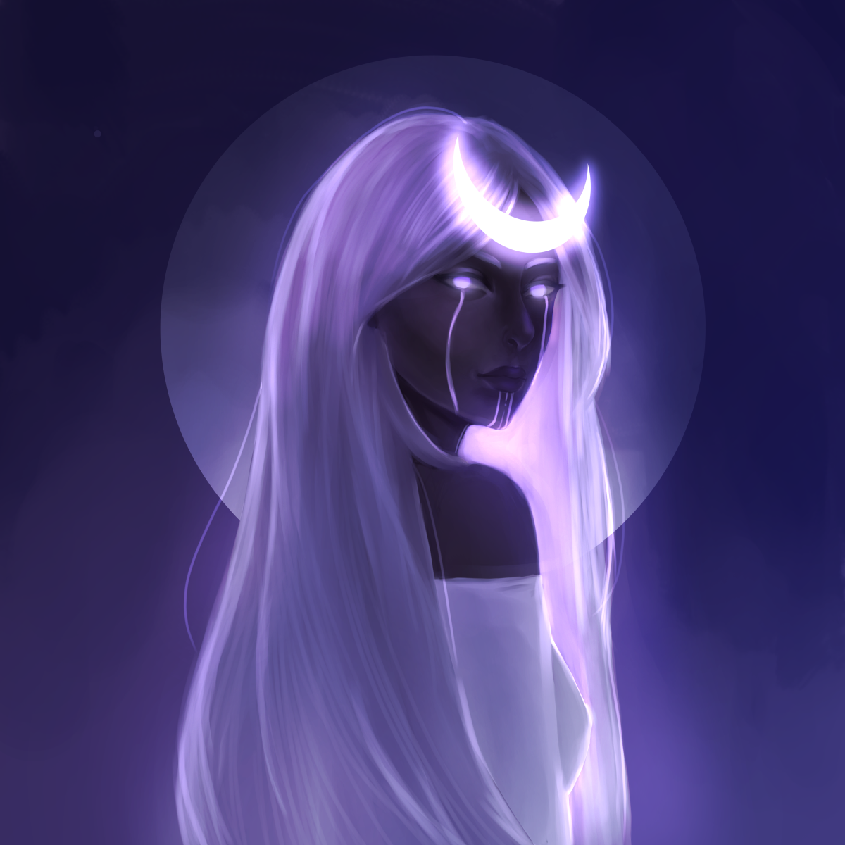 Moon Goddess By CreepingMeri On DeviantArt moon-goddess-by-creepingmeri-on-deviantart