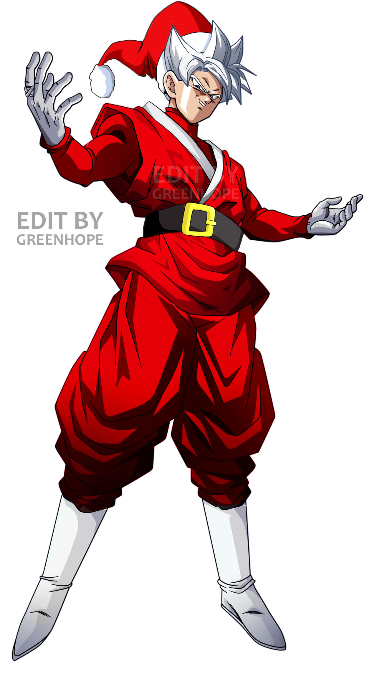 Goku Black - Navidad 02 by GREENH0PE on DeviantArt