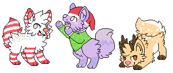 Christmas themed Adopts (CLOSED)