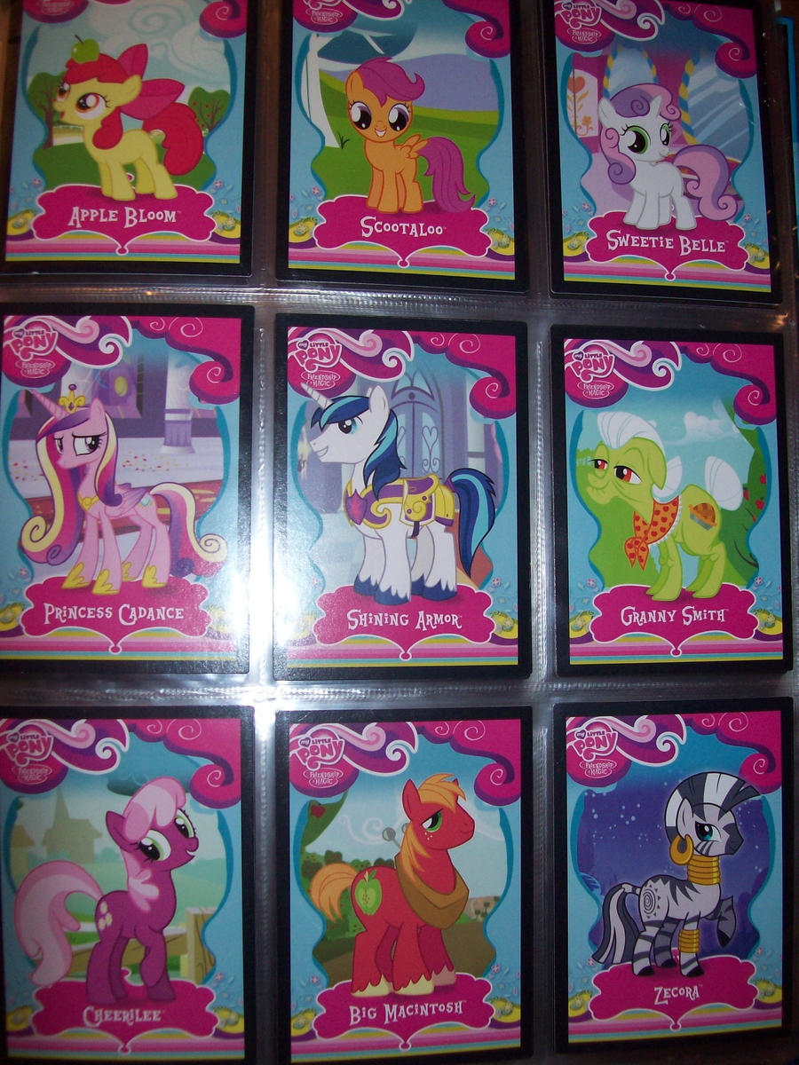 MLP Trading Card Collection 2 by MasteroftheContinuum on DeviantArt
