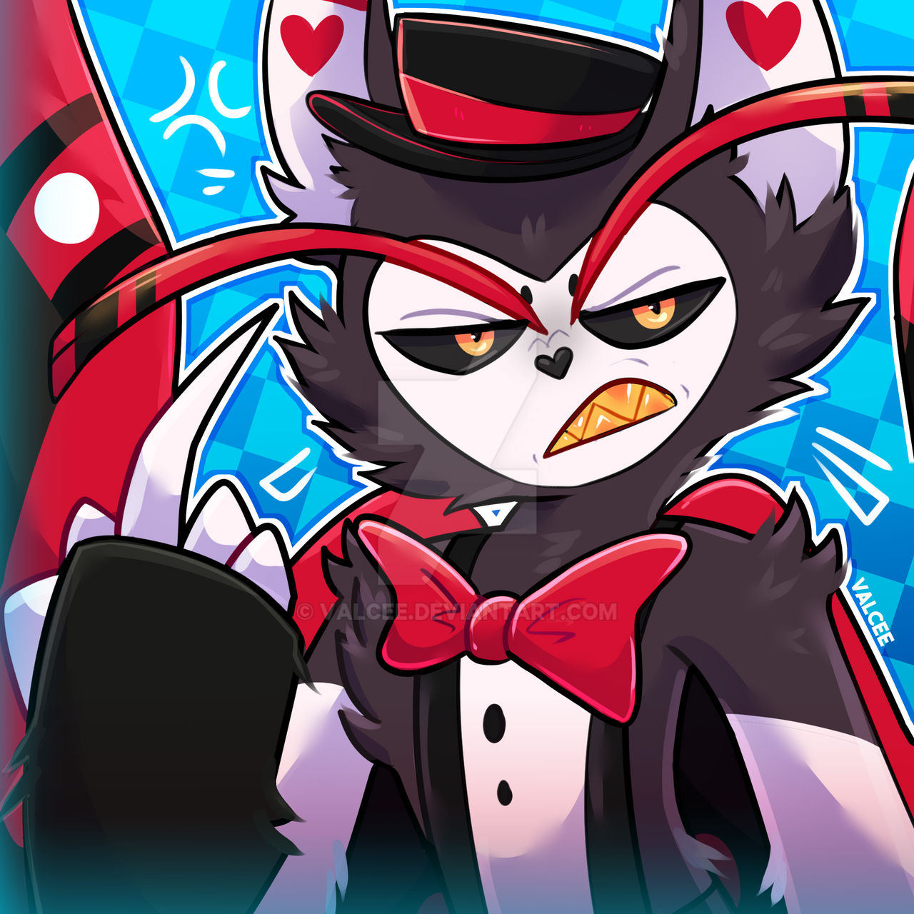 Husk Hazbin Hotel by Valcee on DeviantArt