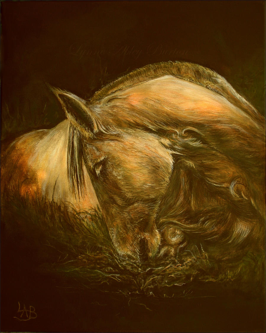 At The End Of The Day Painting By Lynne Abley Burton On Deviantart